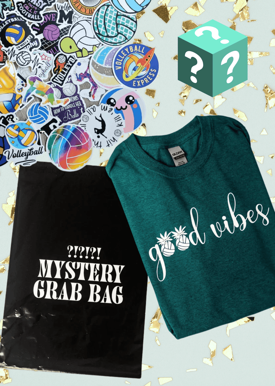 Mystery Grab Bag T-Shirt & More - VidaVibe